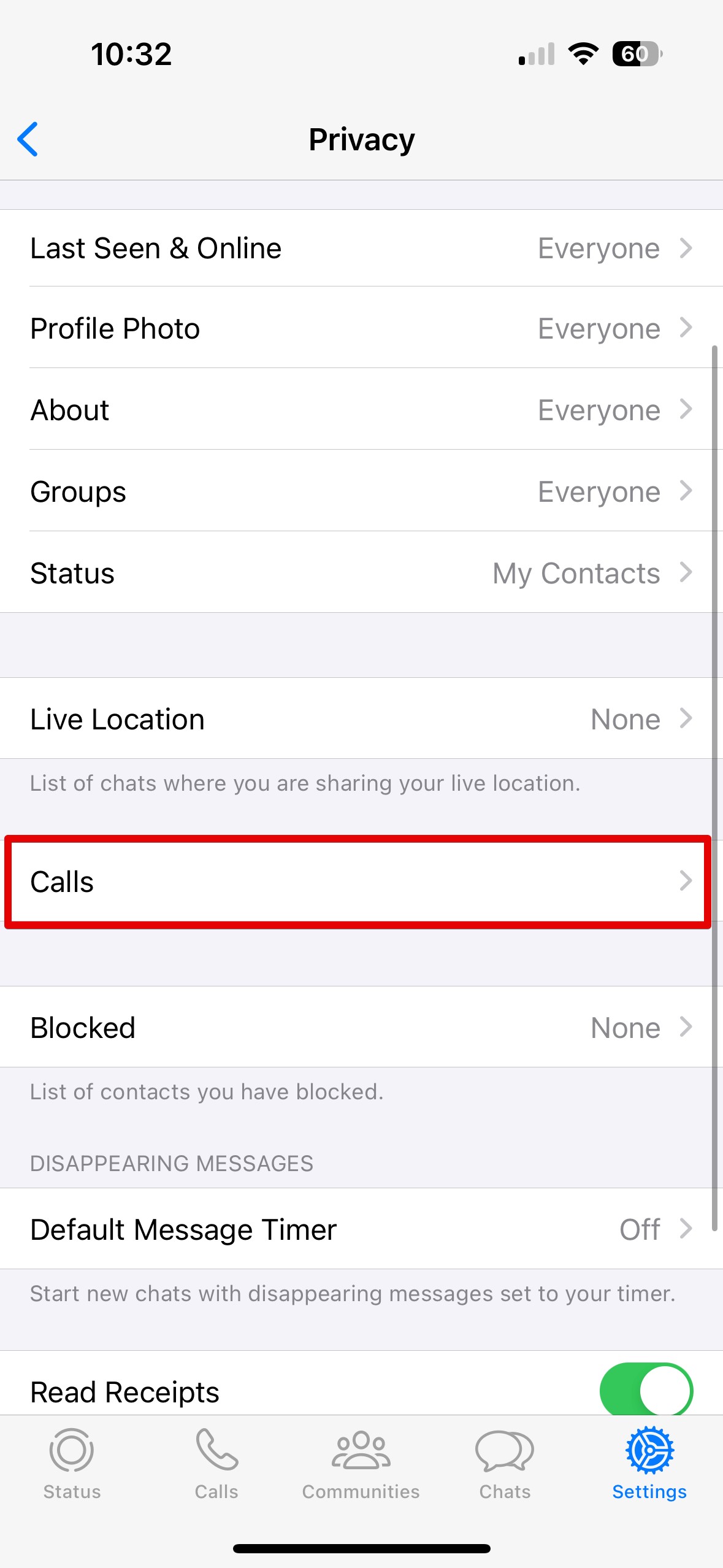 How to block WhatsApp spam steps. Settings > Privacy > Calls > Silence Unknown Callers