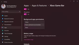 Windows 11 Power & battery screenshot