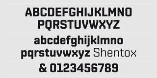 Shentox font