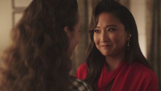 Ashley Park as Mindy in episode 410 of Emily in Paris