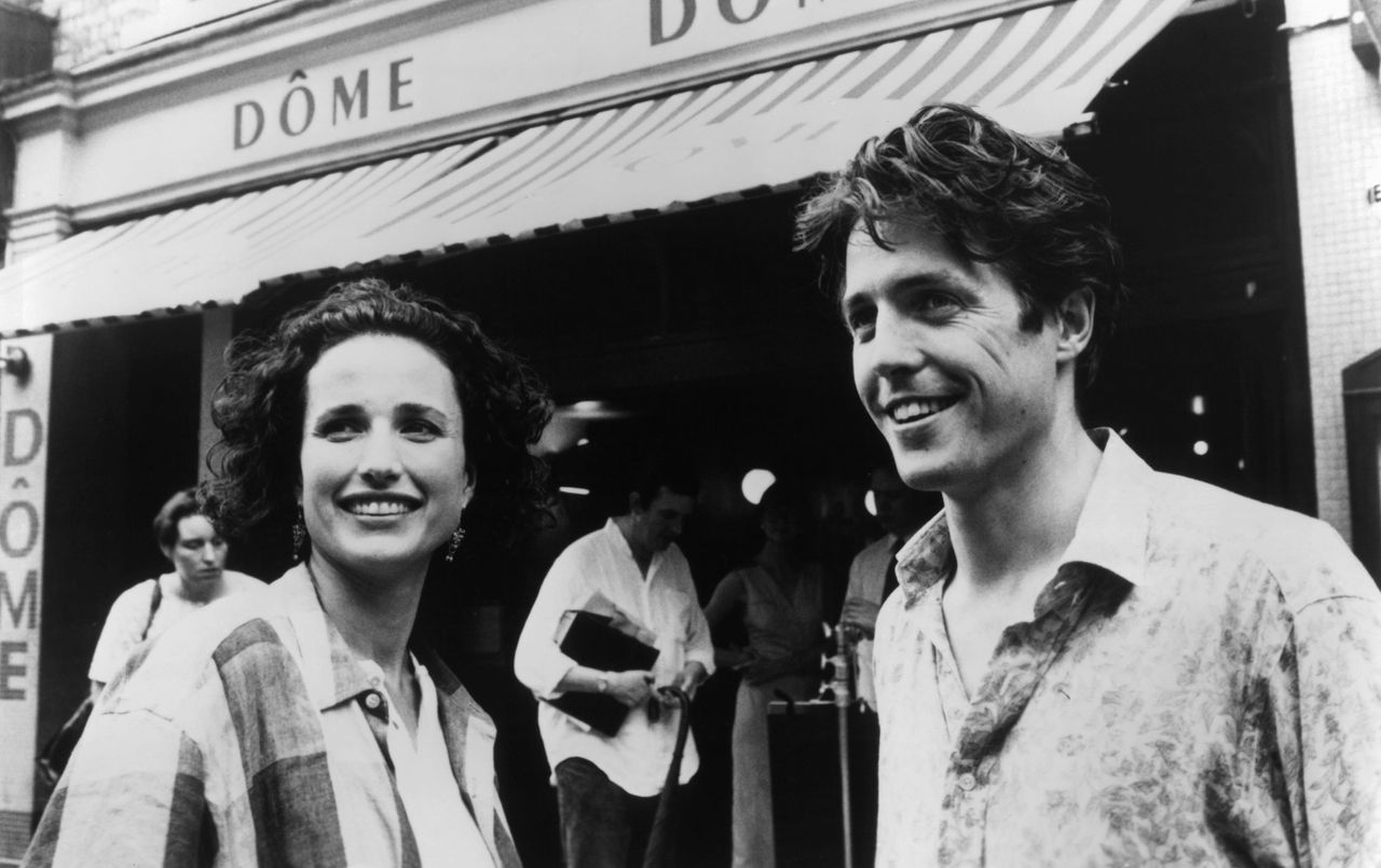 Andie MacDowell And Hugh Grant 