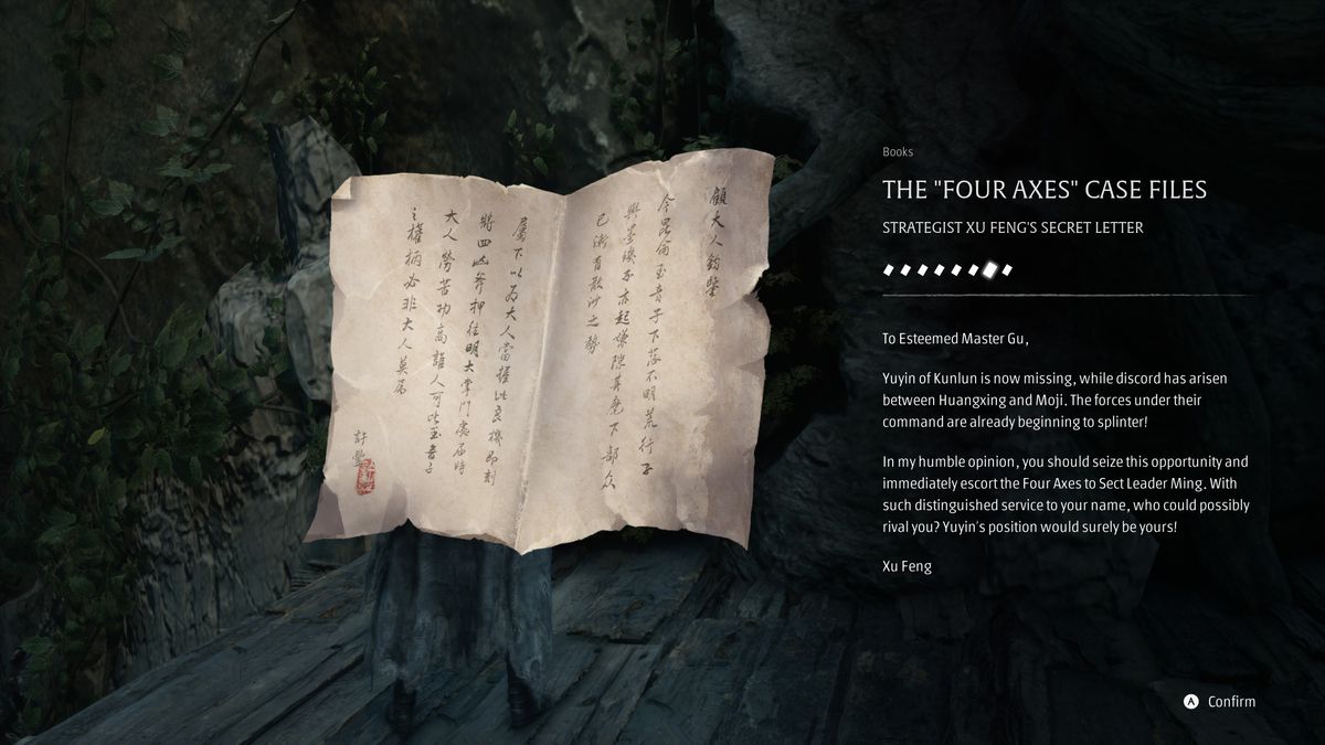 Phantom Blade Zero Four Fierce Axes - Final case file