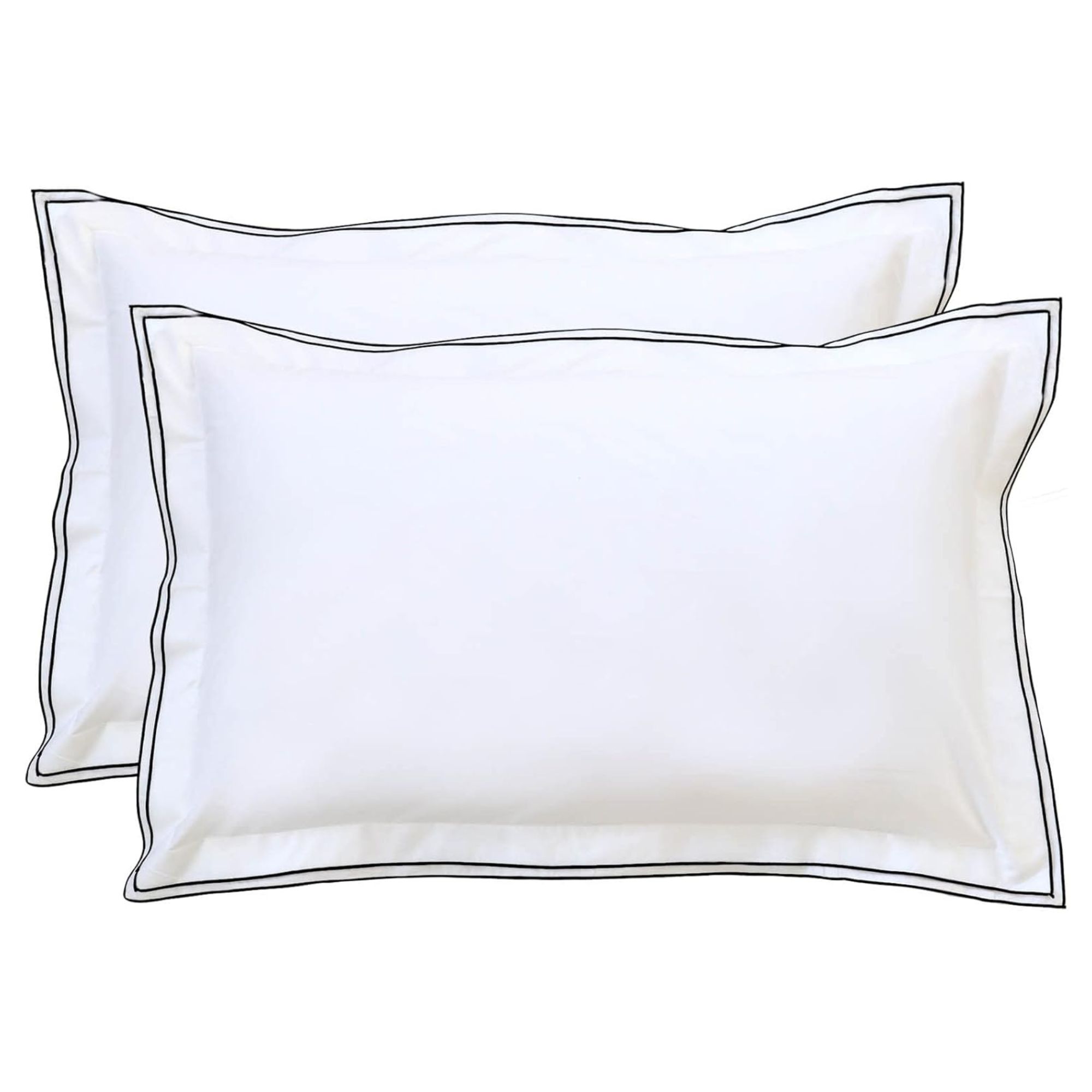 White King Size Pillow Shams