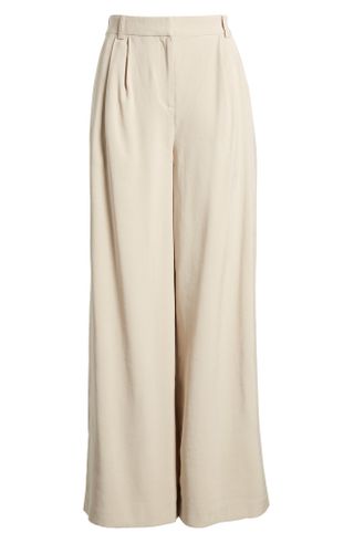 Open Edit High Waist Wide Leg Trousers