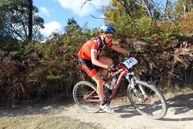 Sarah Ions leads the U15 women