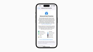 Advanced Data Protection on iPhone