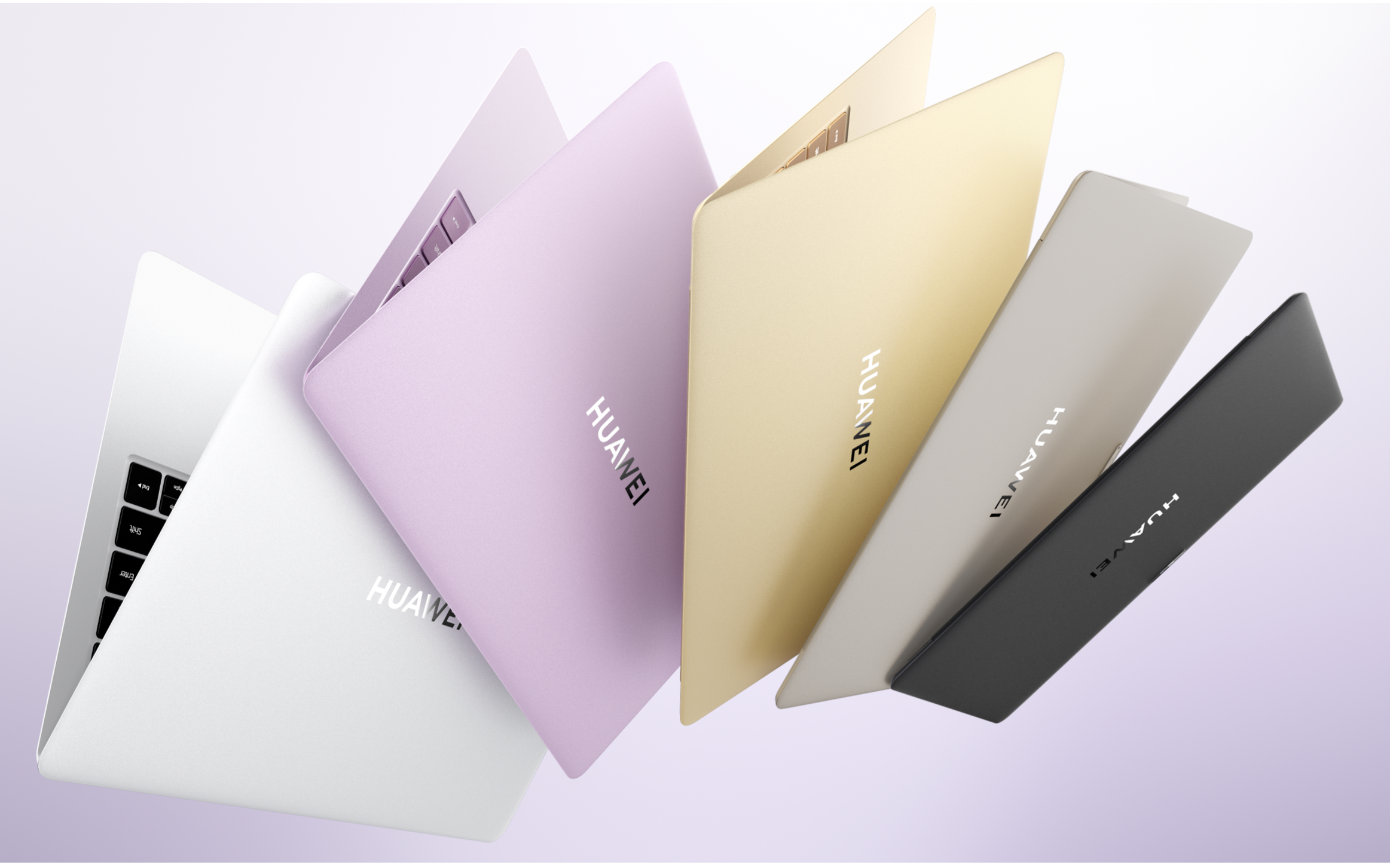 The Huawei MateBook Pro S comes in 5 different colors