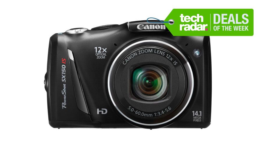 TechRadar's Deals of the Week Canon SX150 IS compact camera for £59.99