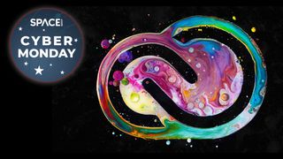 Adobe creative cloud all apps logo with cyber monday deal logo