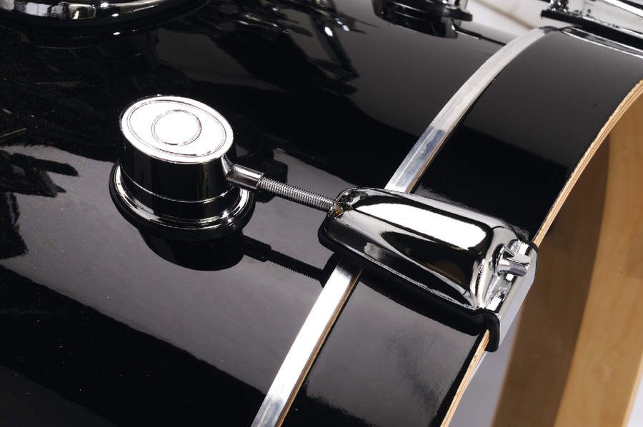 The lugs are PDP's oval models, echo-ing the round turrets on DW drums
