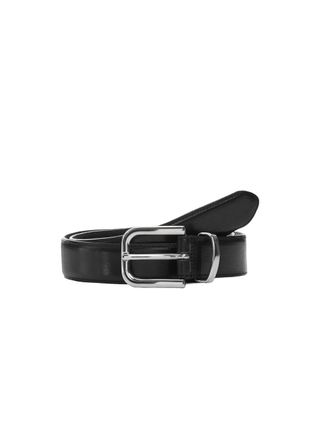 Buckle Leather Belt - Women