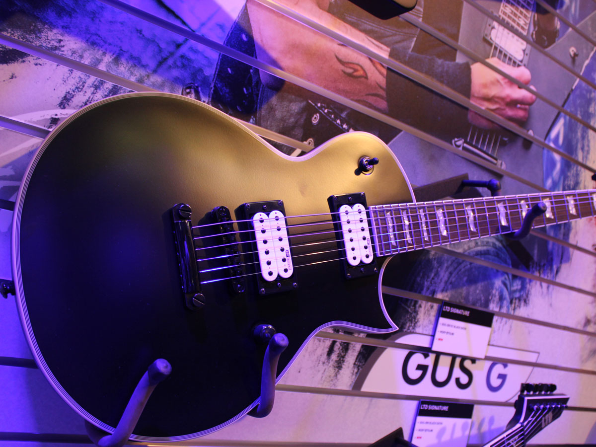LTD GUS-200 EC Black Satin