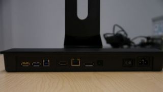 Philips USB monitor docking stand ports