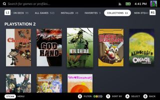 PS2 games in SteamOS