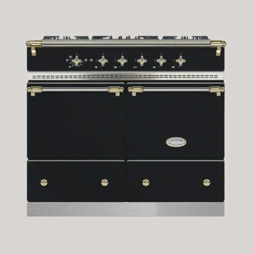 Lacanche Lg1052ctanta 100cm Classic Cluny Anthracite &amp;amp; Brass Dual Fuel Range Cooker