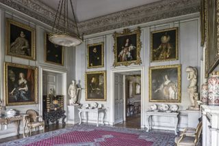 the art on display in Petworth House, National Trust