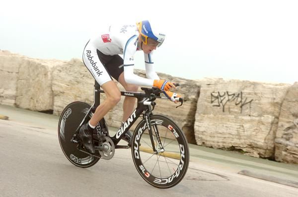 Robert Gesink (Rabobank) put in a strong effort to move into second in the final GC of Tirreno-Adriatico.