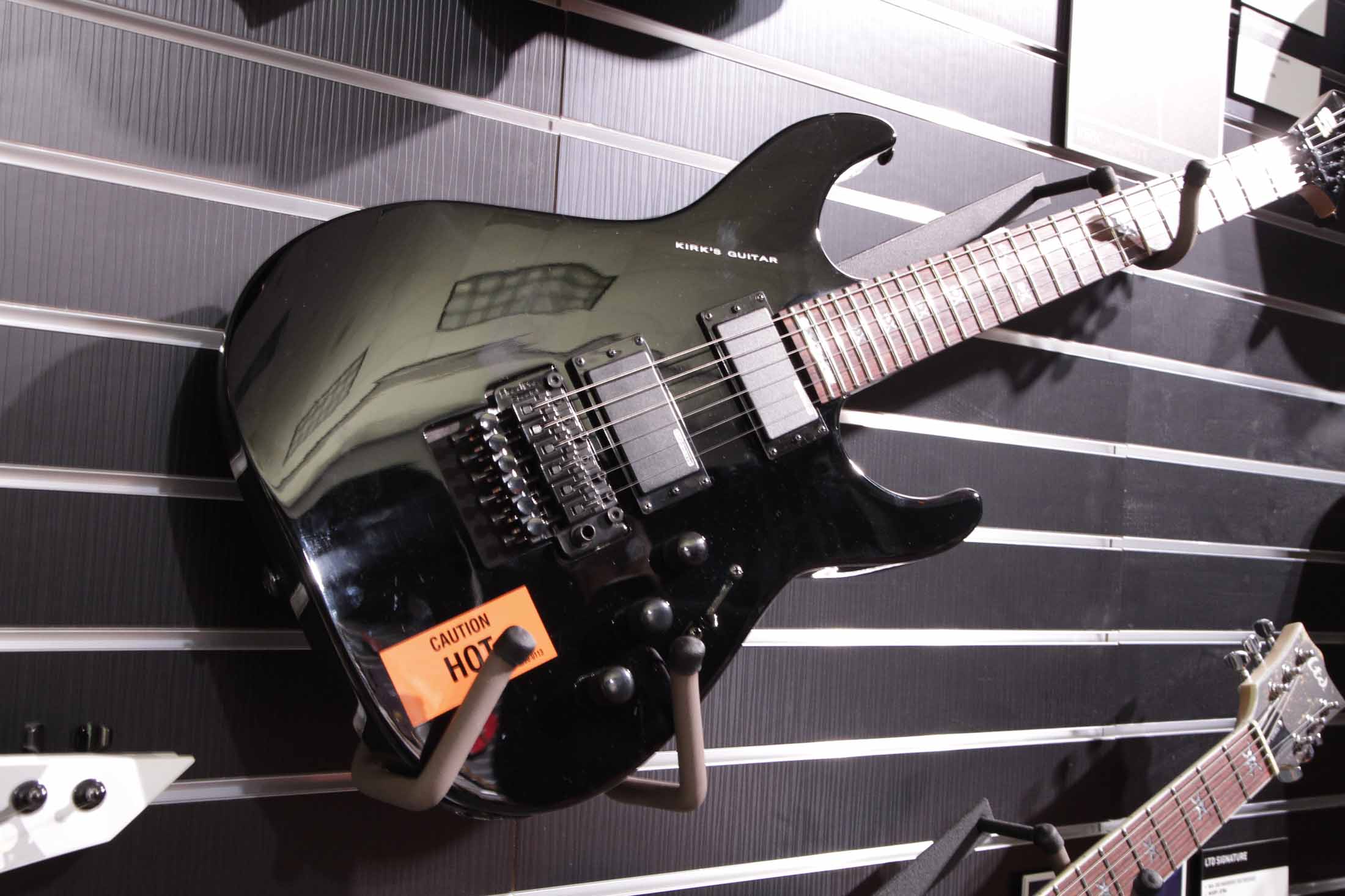 3. Kirk Hammett LTD Signature KH-202 Caution Hot Graphic MSRP:$713/SREET$499