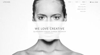 Website templates: Lychee