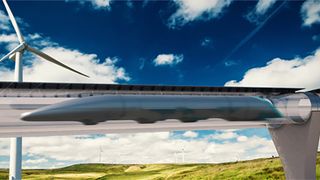 Hyperloop concept art