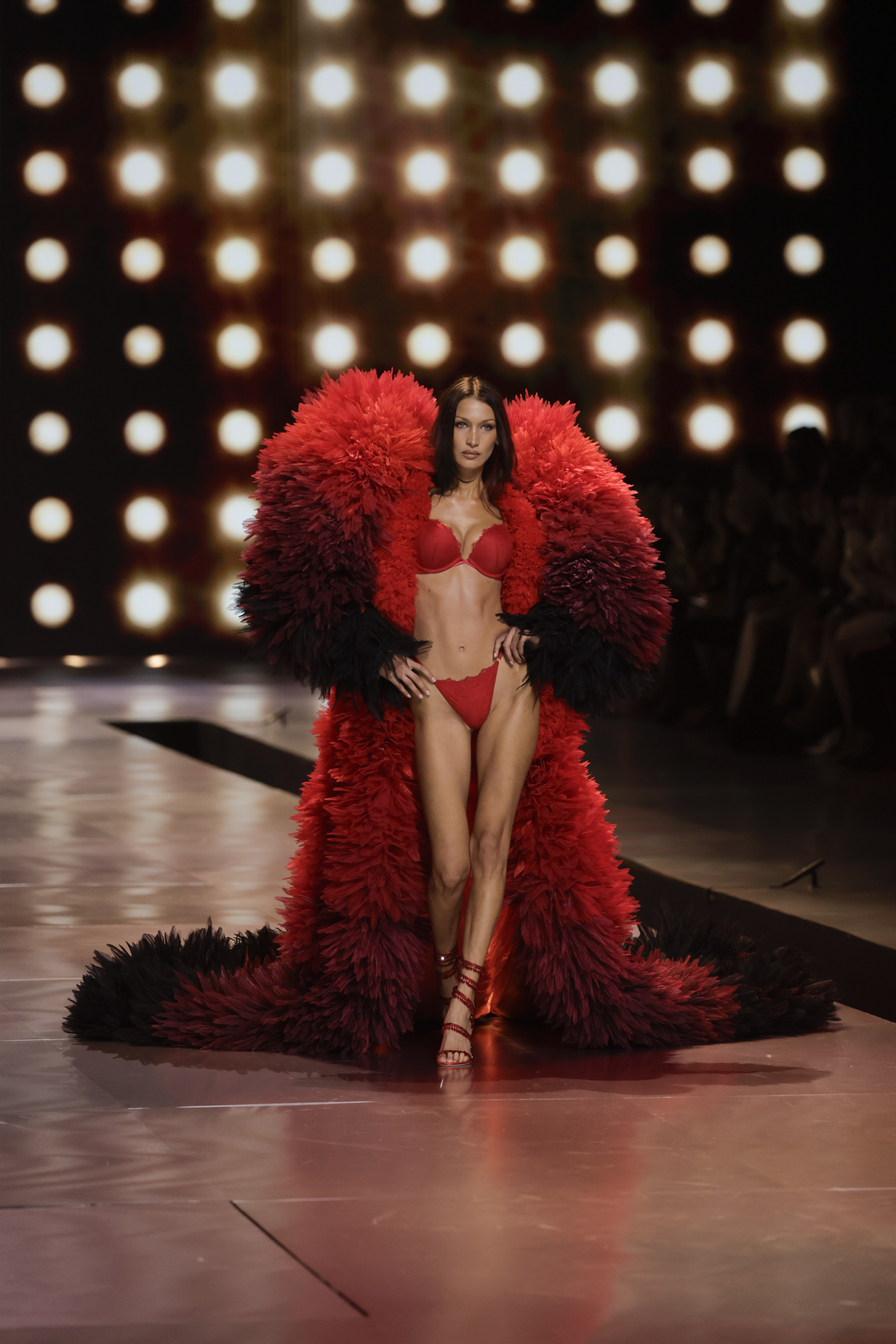 Bella Hadid walks the runway in the 2025 Victoria's Secret Fashion Show