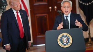 DOnald Trump and Jensen Huang