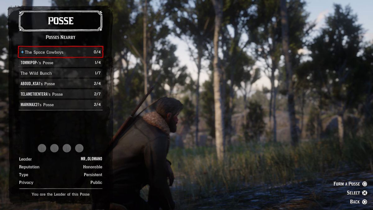 Red Dead Online Posse guide How to join or set up a posse, and what