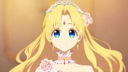 Who Made Me A Princess screenshot of blonde princess Athanasia