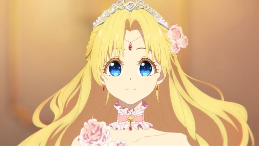 Who Made Me A Princess screenshot of blonde princess Athanasia