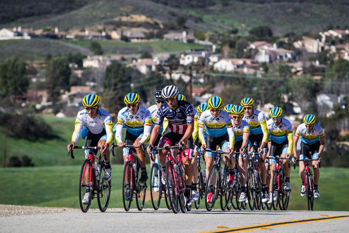Team SmartStop heads out for another long day.
