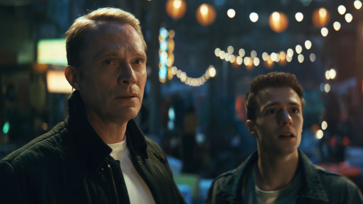 Vision and Thomas Shepard at night in VisionQuest