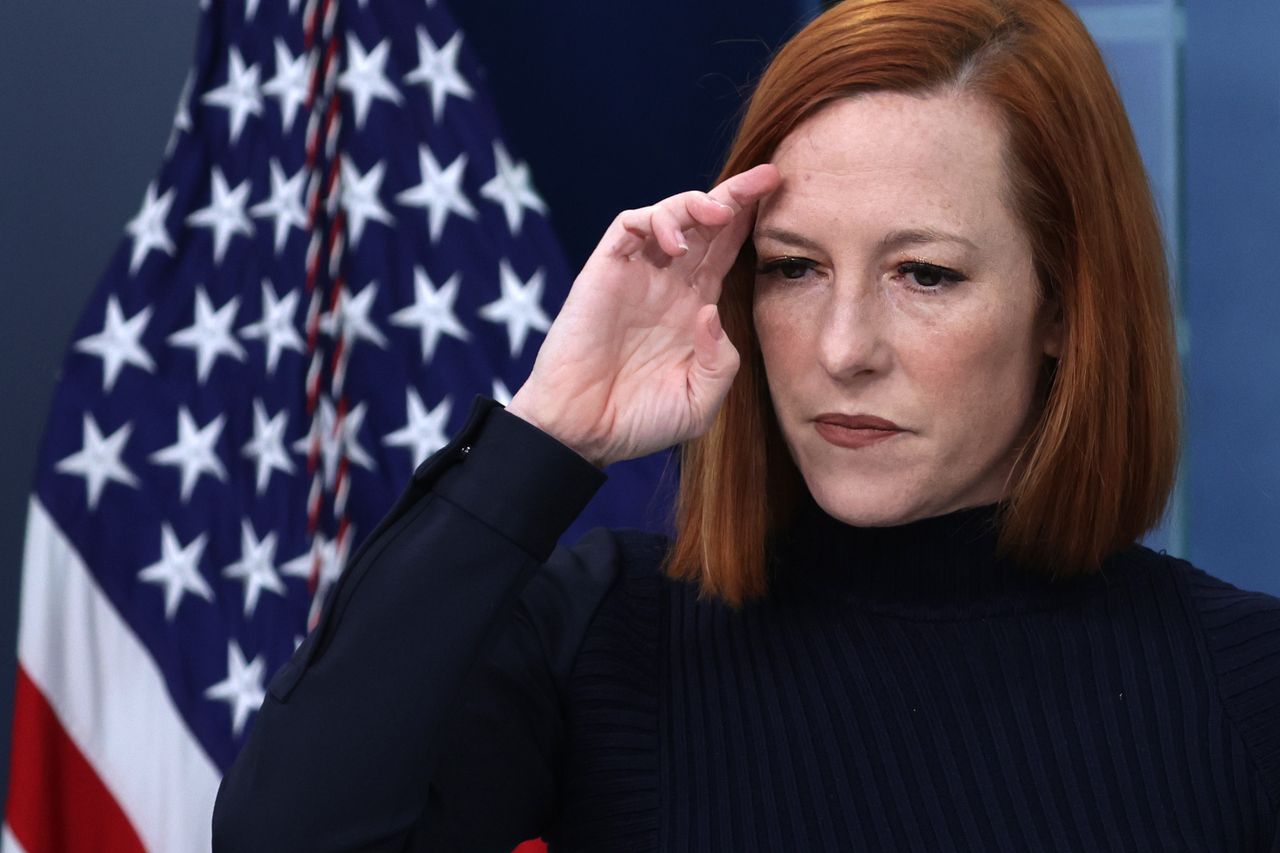 White House Press Secretary Jen Psaki briefs the press on the U.S. response to Russia&amp;#039;s aggression