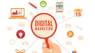 Digital Marketing vector graphic