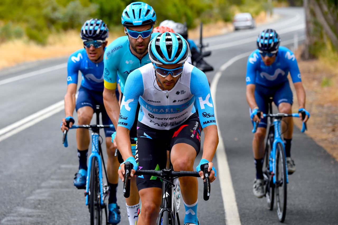 James Piccoli leads the breakaway