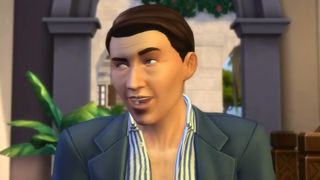 The Sims 4 screenshot of a man in a blazer