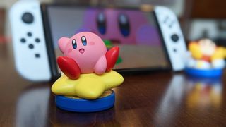 Kirby And The Forgotten Land Kirby Amiibo With Switch Oled