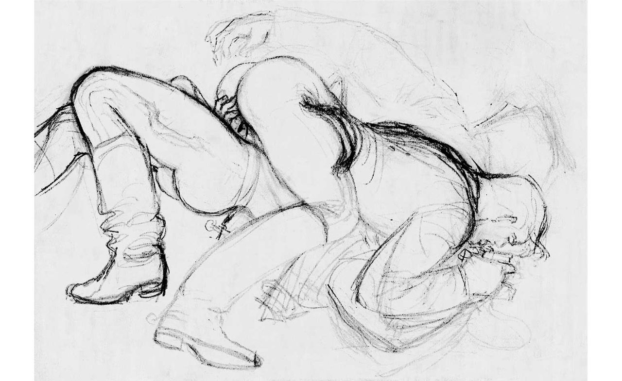 Tom of Finland&#039;s erotic sketches