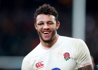 Courtney Lawes provided Rashford with a controversial response on Twitter before quickly deleting