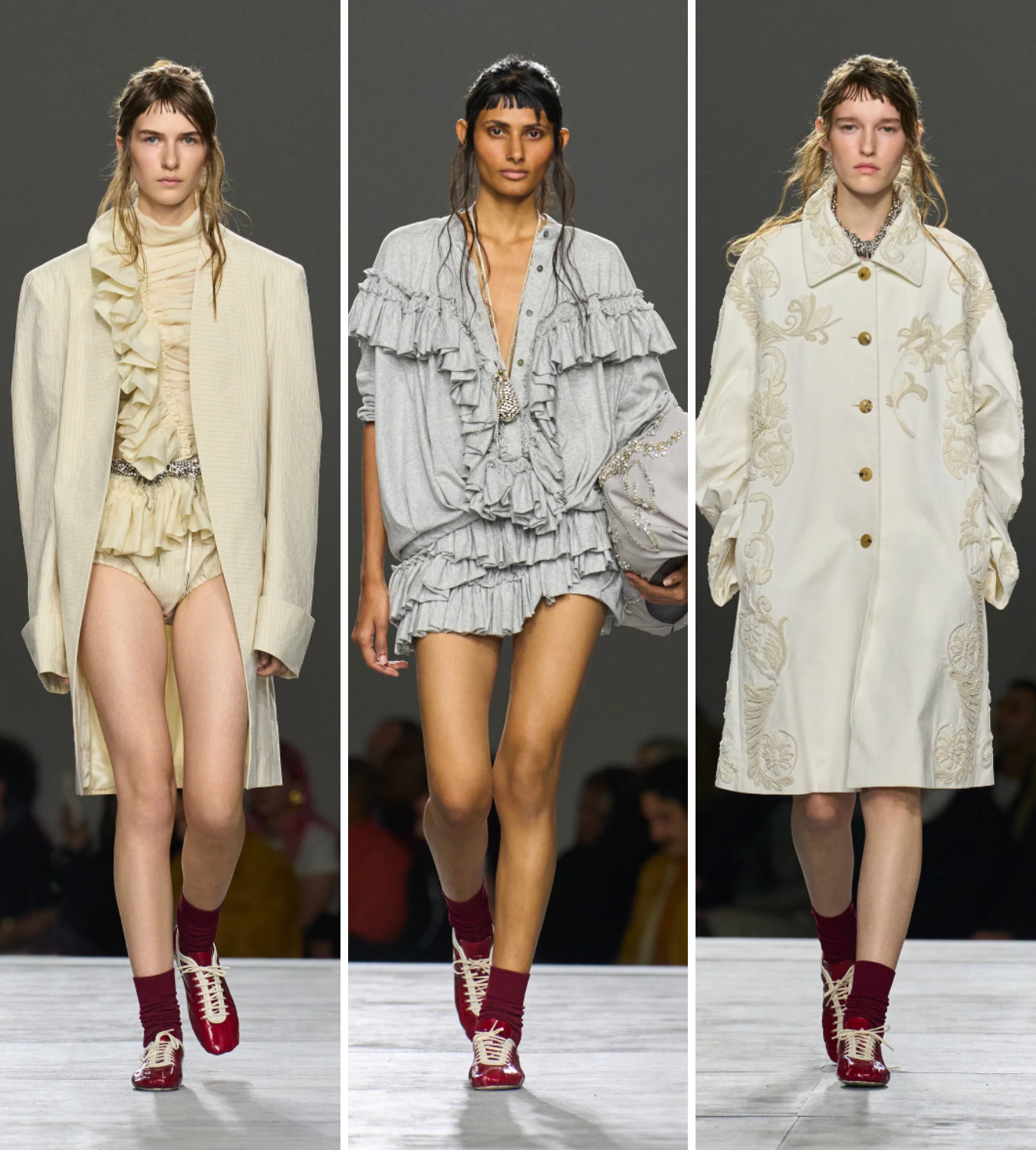 Dries Van Noten ss26 runway trainers