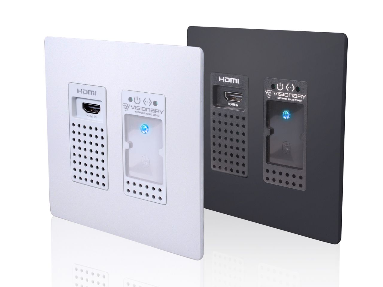 Visionary Solutions Inc. PacketAV&trade; Duet Wallplate Encoder