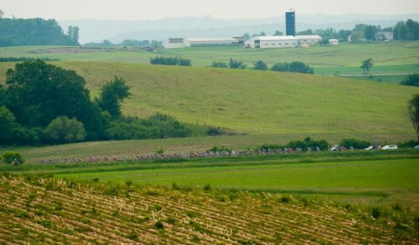 Today's stage went by many farms throughout the greater Menomonie area.