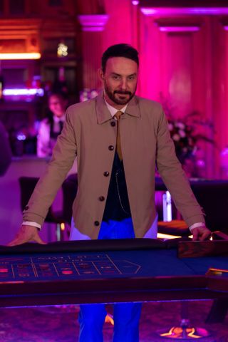 James Nightingale pictured in a casino.