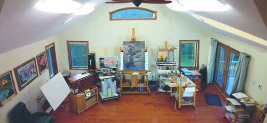 War of the Worlds illustrator builds his dream studio