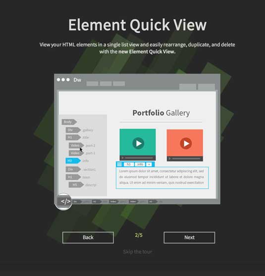 A number of improvements are aimed at speeding up your workflow