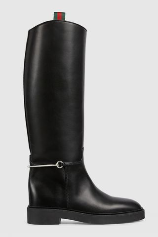 Gucci Women's Slim Horsebit Boot