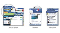 Facebook has announced it is extending Facebook Platform on mobile