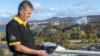 Optus 4G testing in Canberra