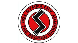 The Sympathy for the Record Industry logo, one of the best record label logos