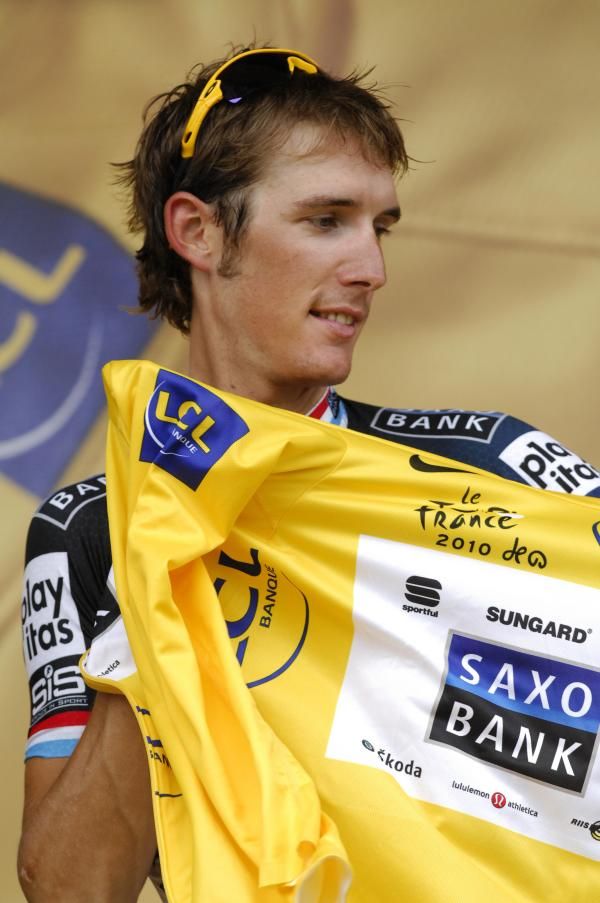 Andy Schleck (Saxo Bank) earned himself another yellow jersey in Revel