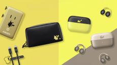 Anker Pok&eacute;mon tech range on coloured backdrop